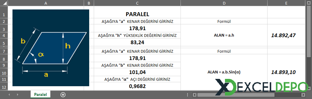 Paralel Alan Hesaplamaları