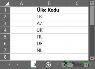 Ülke Kodları