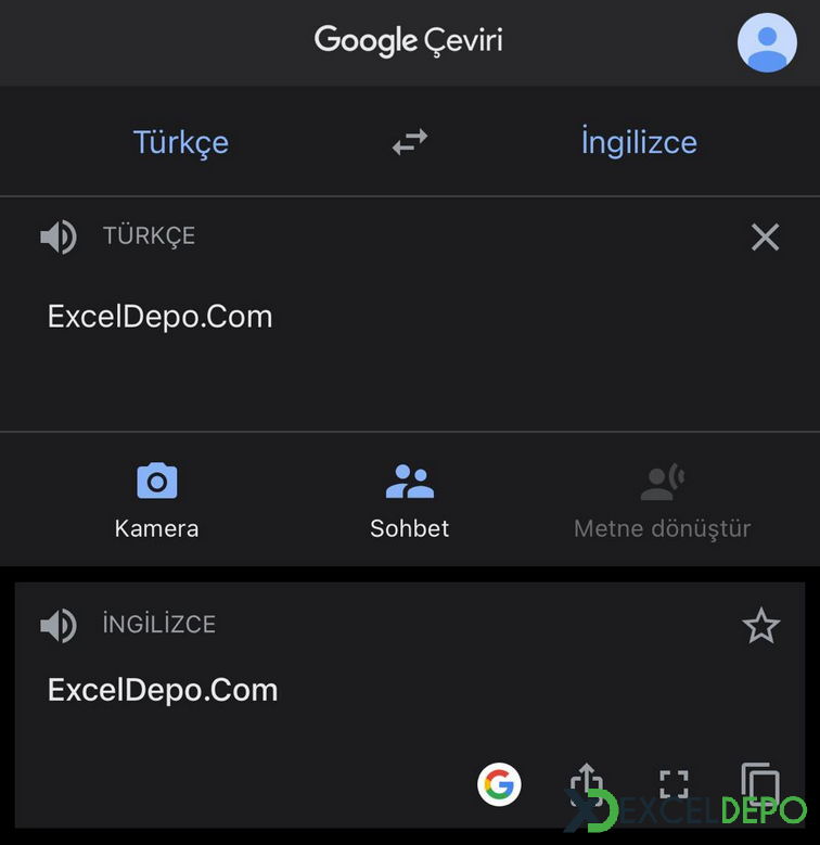 Kağıttaki Yazıyı Excele Aktarma