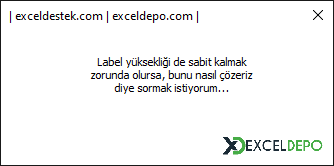 Label Kayan Yazı Label Kayan Yazı