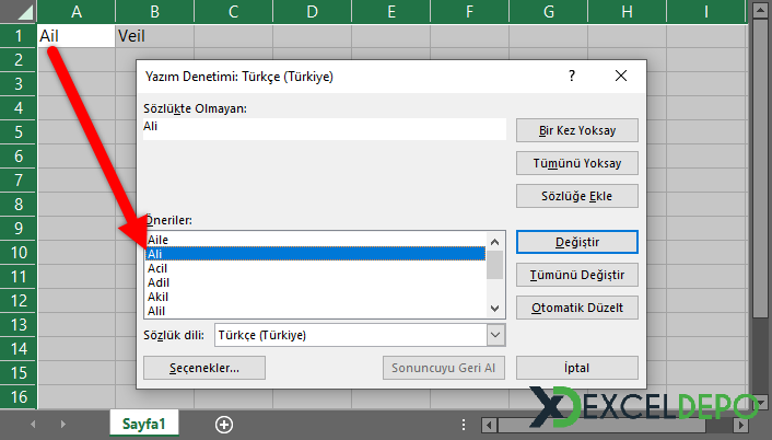 İmla Düzeltme İmla Düzeltme