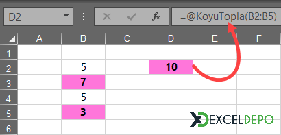 Koyu Olan Sayıları Toplama Koyu Olan Sayıları Toplama