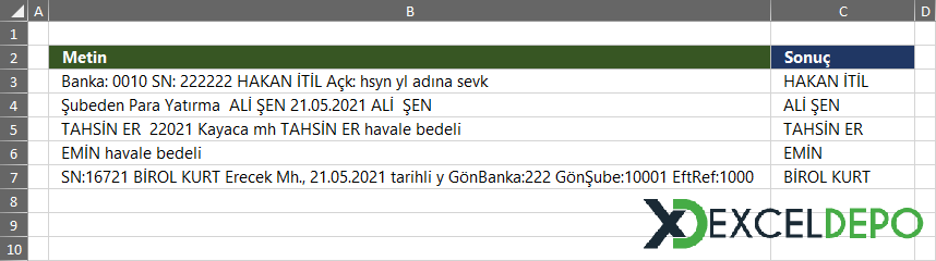 Cümle İçindeki Büyük Harfle Başlayanları Listeleme Cümle İçindeki Büyük Harfle Başlayanları Listeleme