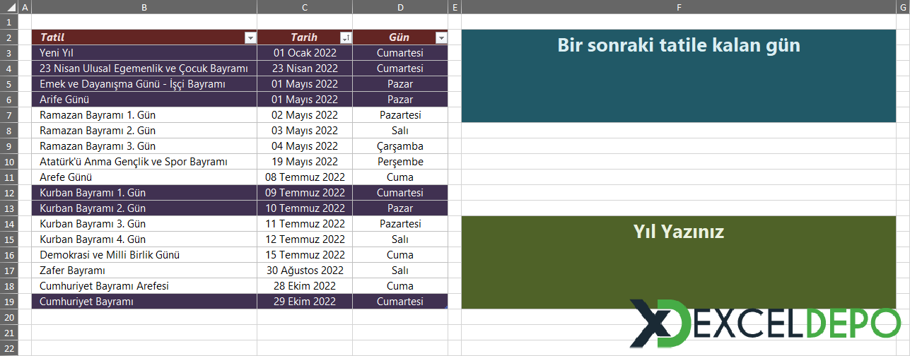 deniz seki aşkıma ait 2023 Calendar - Free Printable Excel Templates - Calendarpedia