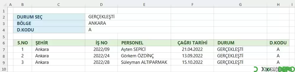 Başka Bir Sayfadan Veri Çekme