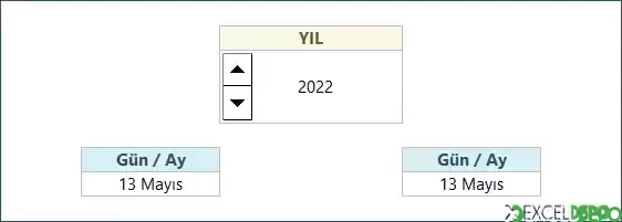 Yılın 13. Cuma Günlerini Bulma