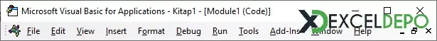 Menu Bar