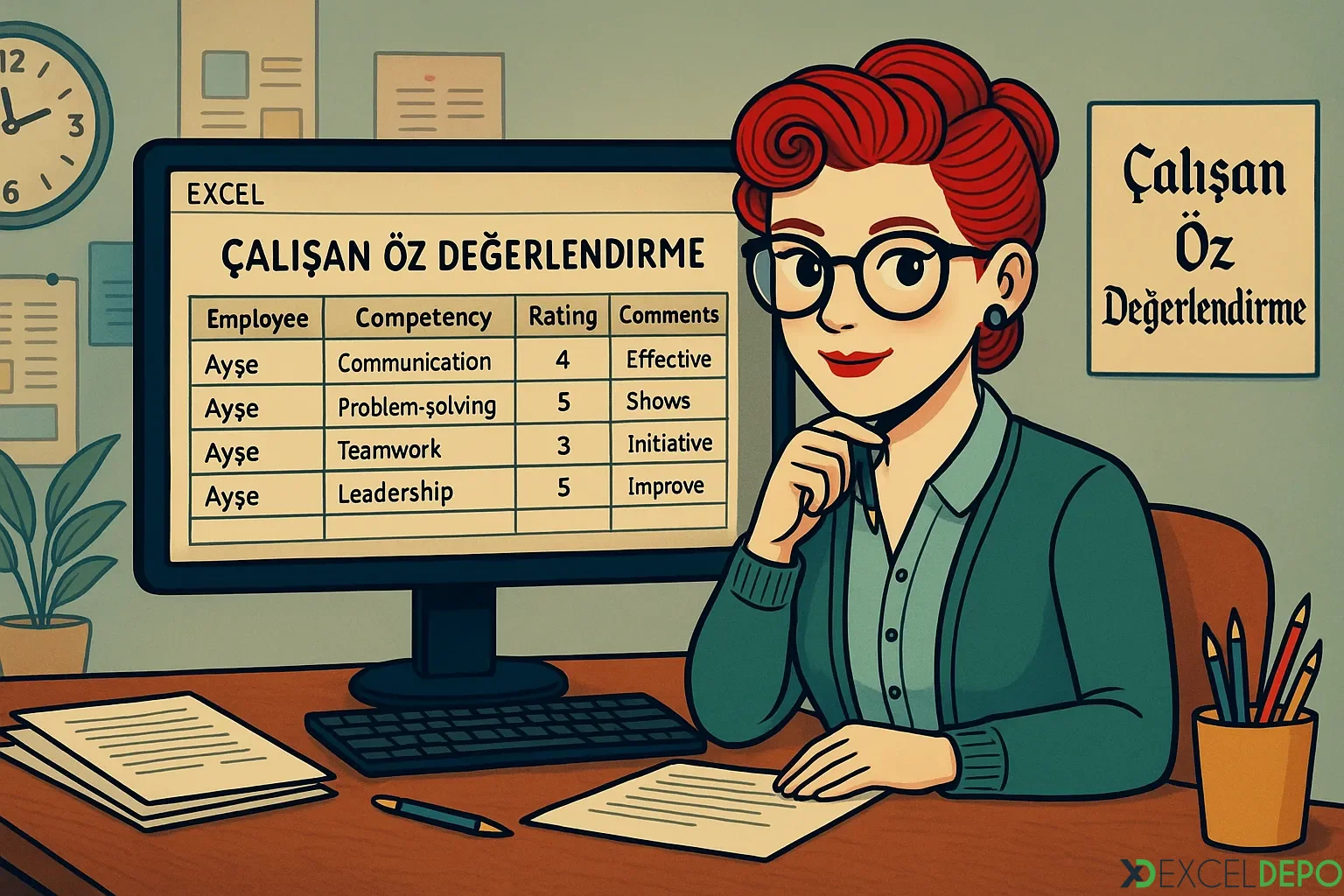 Çalışan Öz Değerlendirme
