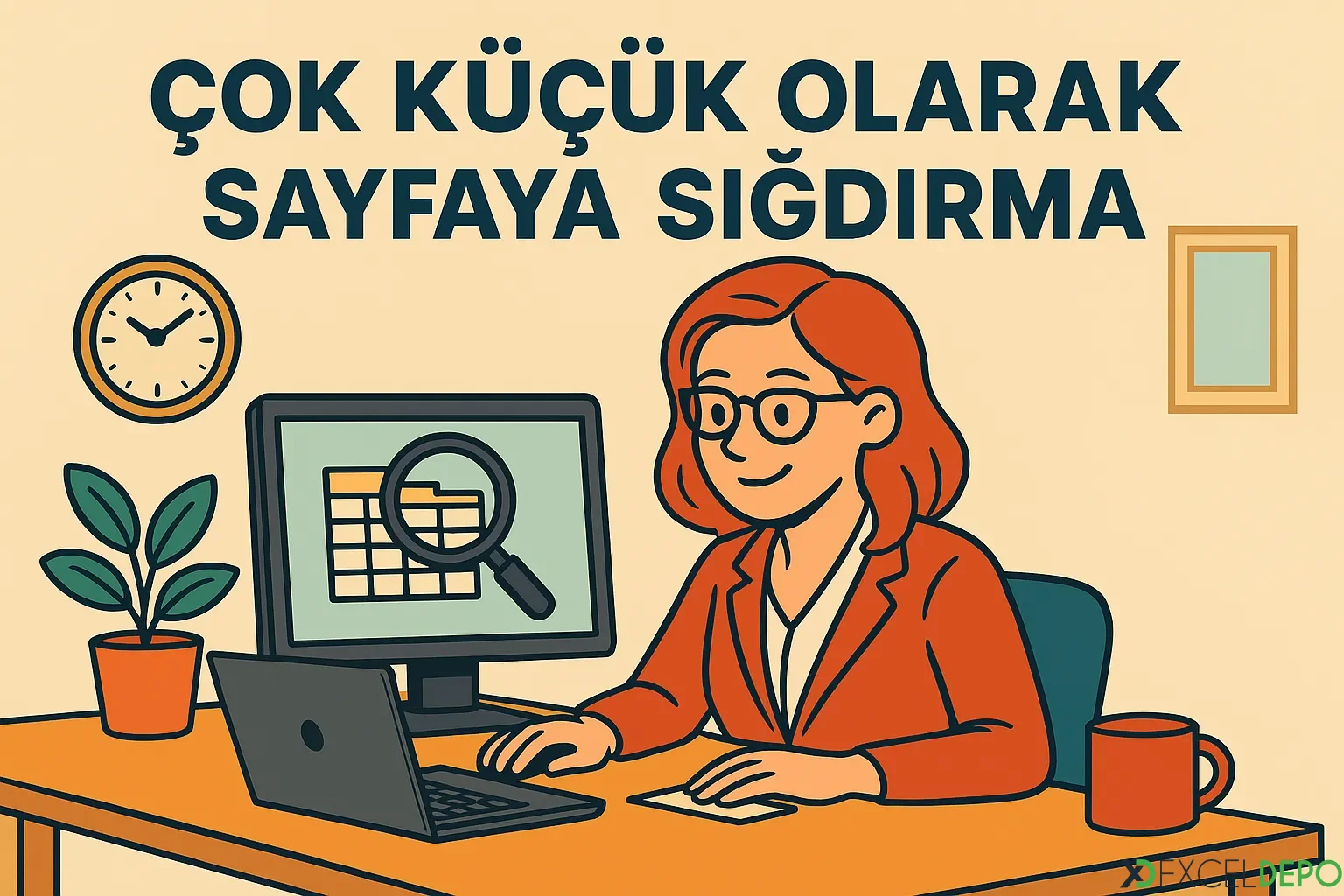 Çok Küçük Olarak Sayfaya Sığdırma