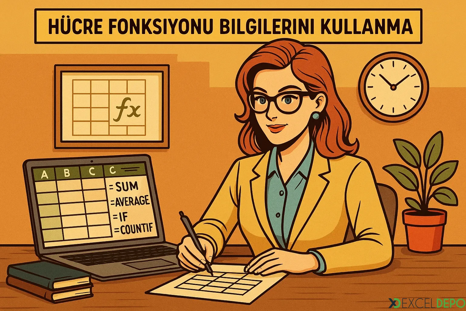  Hücre Fonksiyonu Bilgilerini Kullanma