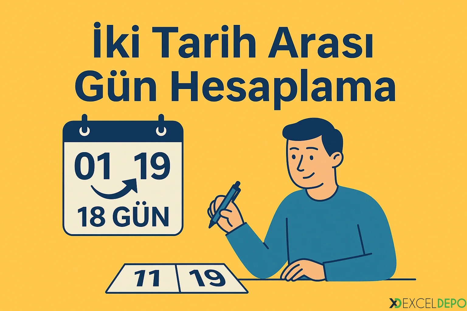 İki Tarih Arası Gün Hesaplama