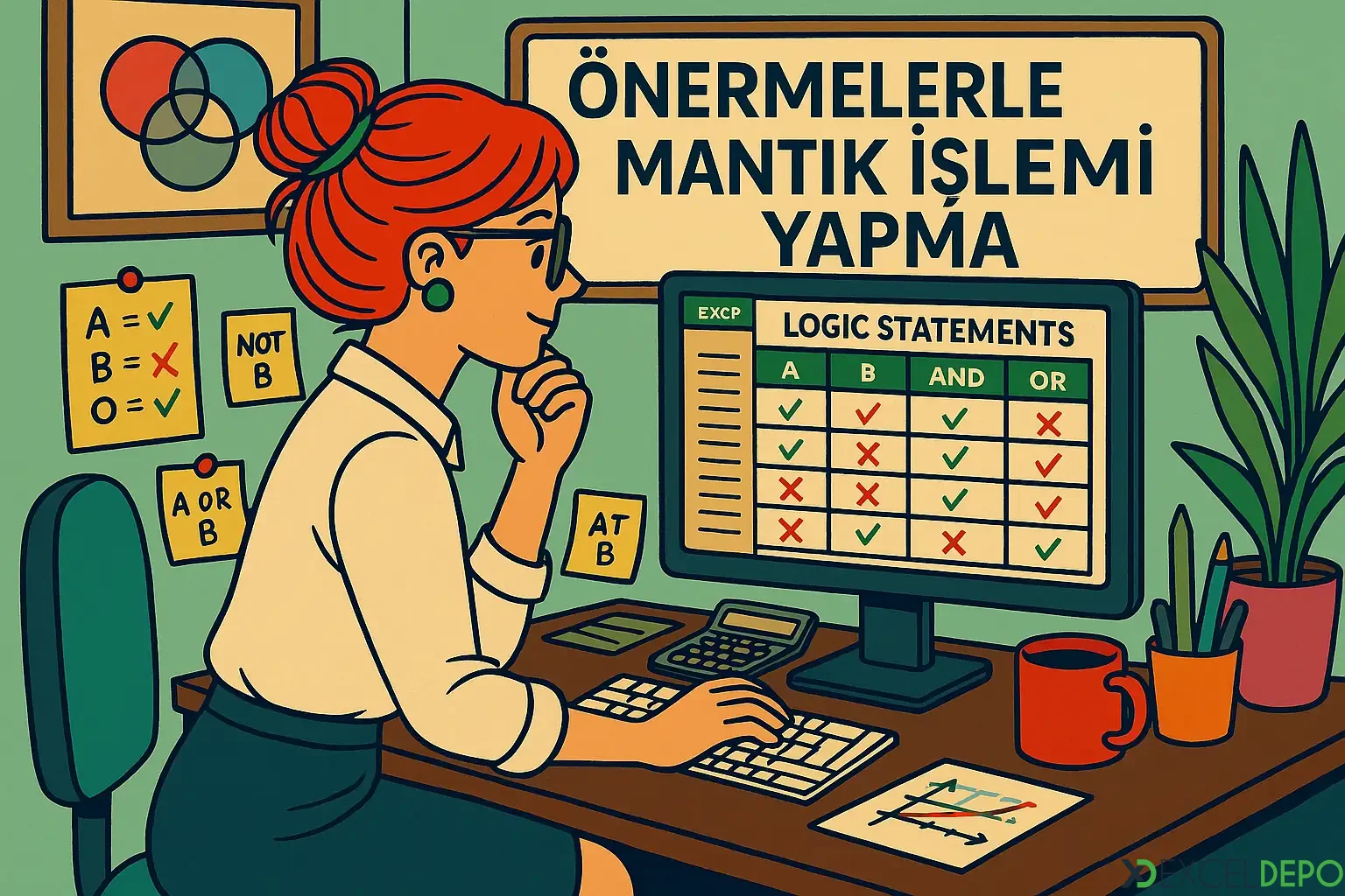 Önermelerle Mantık İşlemi Yapma