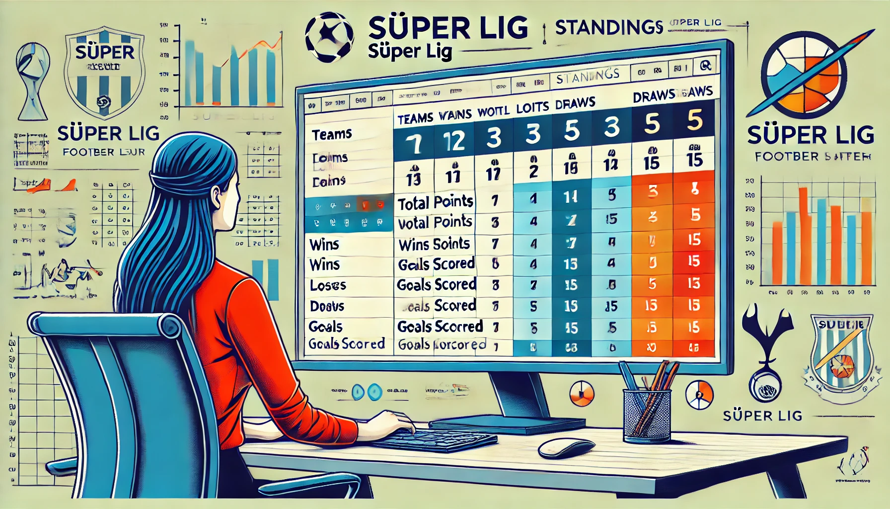Süper Lig Takip Çizelgesi Oluşturma