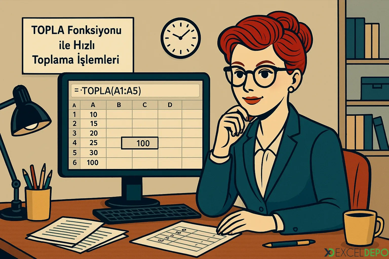 TOPLA Fonksiyonu ile Hızlı Toplama İşlemleri