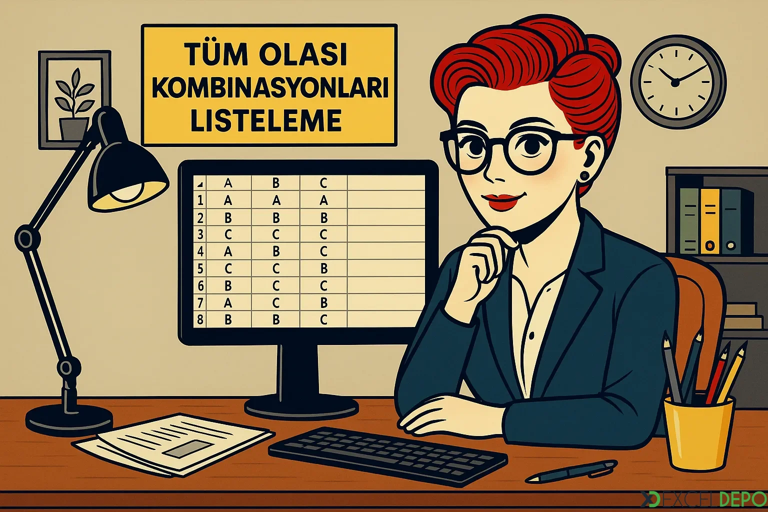 Tüm Olası Kombinasyonları Listeleme