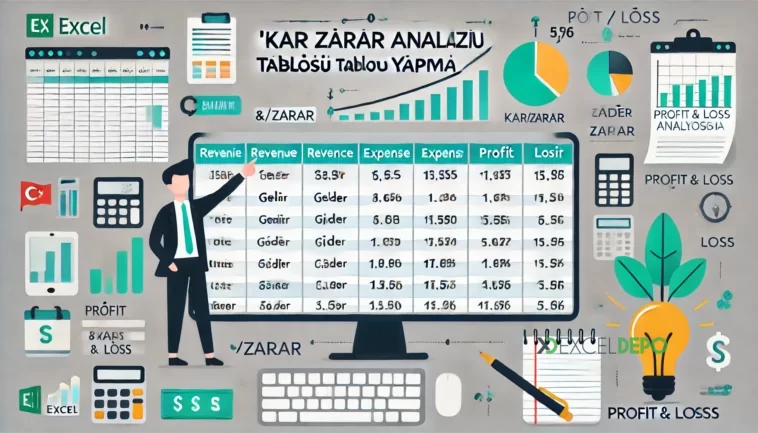 Kar Zarar Analizi Tablosu Yapma