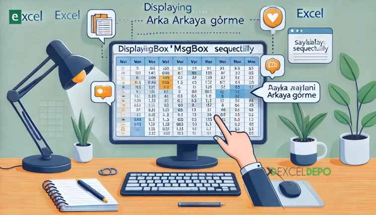 MsgBox Sayfalarını Arka Arkaya Görme