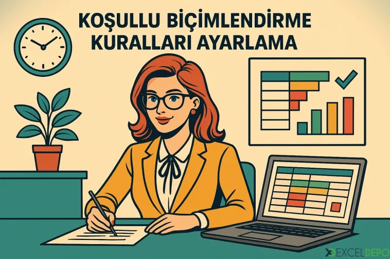 Koşullu Biçimlendirme Kuralları Ayarlama