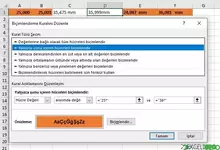 Koşullu Biçimlendirme Değer Arasında Değil Kullanma