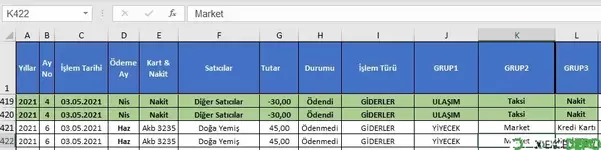 Çift kayıtları koşullu ve makroyla bulma?