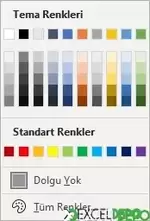 Renk Alanına Sabit Yeni Renk Eklemek