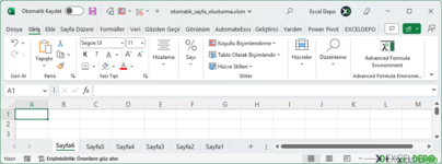 Otomatik Sayfa Oluşturma