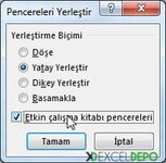 Çalışma Sayfasını Çoklu Görüntüleme
