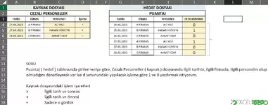 Üç Kriter Karşılaştırarak Mantıksal Sınama