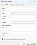 Excel Eklentisi Oluşturma