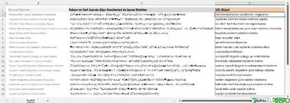 Metinlerden URL Bilgisi Oluşturma