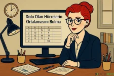 Dolu Olan Hücrelerin Ortalamasını Bulma