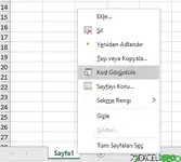 Excel VBA WorkSheet Change Kullanma