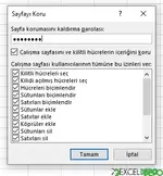 Tüm Sayfaları Tek Seferde KİLİTLEME - AÇMA