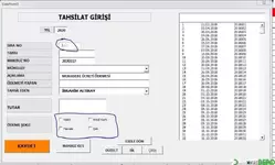 Seçili Olan CheckBoxları X Olarak Sütuna Yazdırma