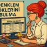 Denklem Köklerini Bulma