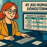 Ay Adı Numara Dönüştürme