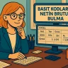 Basit Kodlarla Netin Brütünü Bulma
