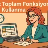 Alt Toplam Fonksiyonu Kullanma