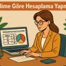 Dilime Göre Hesaplama Yapma