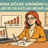Çarpma Bölme Görünümü ile Katları ve On Katları Hesaplama