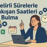 Belirli Sürelerle Çakışan Saatleri Bulma