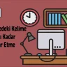Hücredeki Kelime Sayısı Kadar Tekrar Etme
