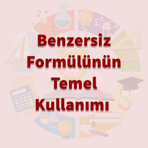 BENZERSİZ Formülünün Temel Kullanımı