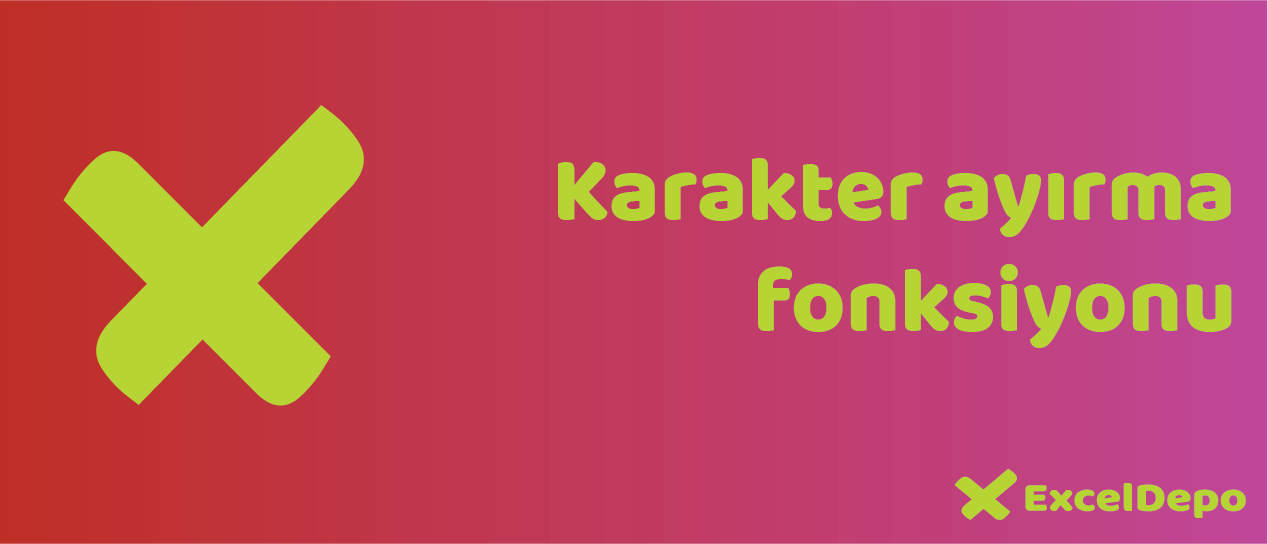Karakter ayırma fonksiyonu