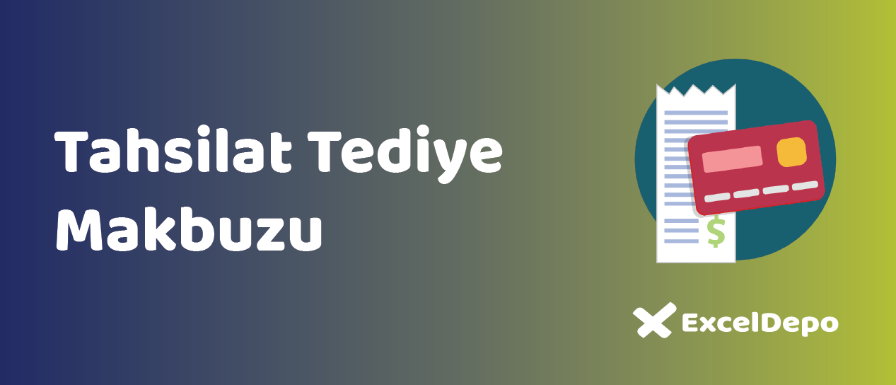 Tahsilat Tediye Makbuzu