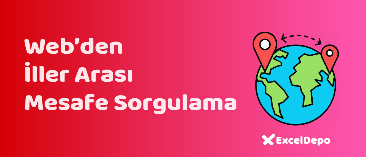 Web'den İller Arası Mesafe Sorgulama