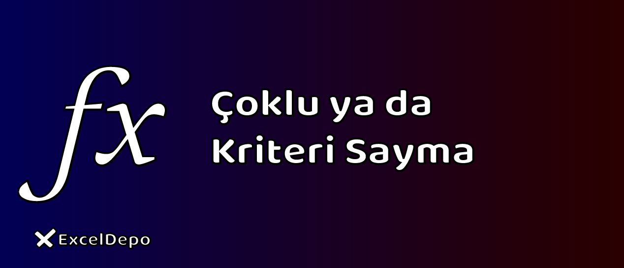 Çoklu ya da Kriteri Sayma