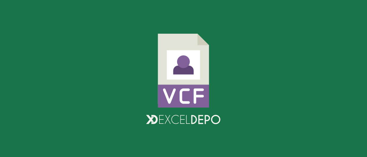 Excel Dosyasını VCF Biçimine Dönüştürme