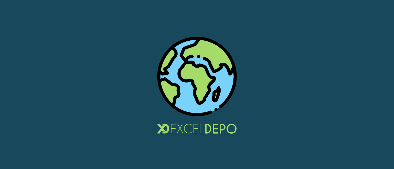 Excel ile Dünya saatleri