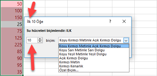 İlk/Son Kuralları - İlk 10 Öğ